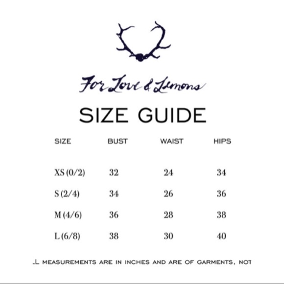 ***SOLD***FOR LOVE AND LEMONS LONG SLEEVE DRESS - Picture 2 of 6